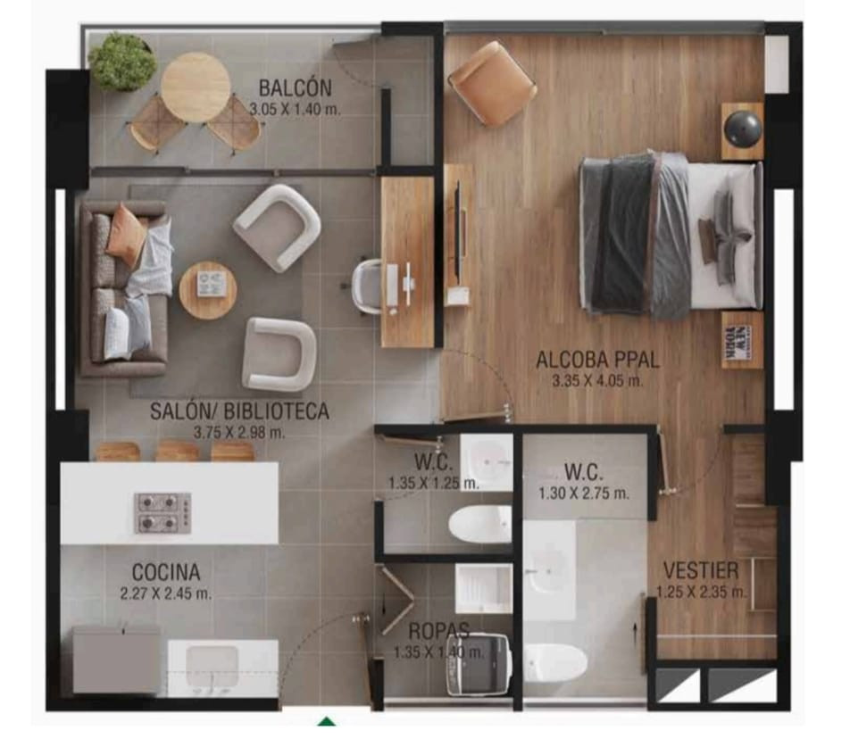Apartamento disponible para Venta en Rionegro San Antonio Foto numero 1